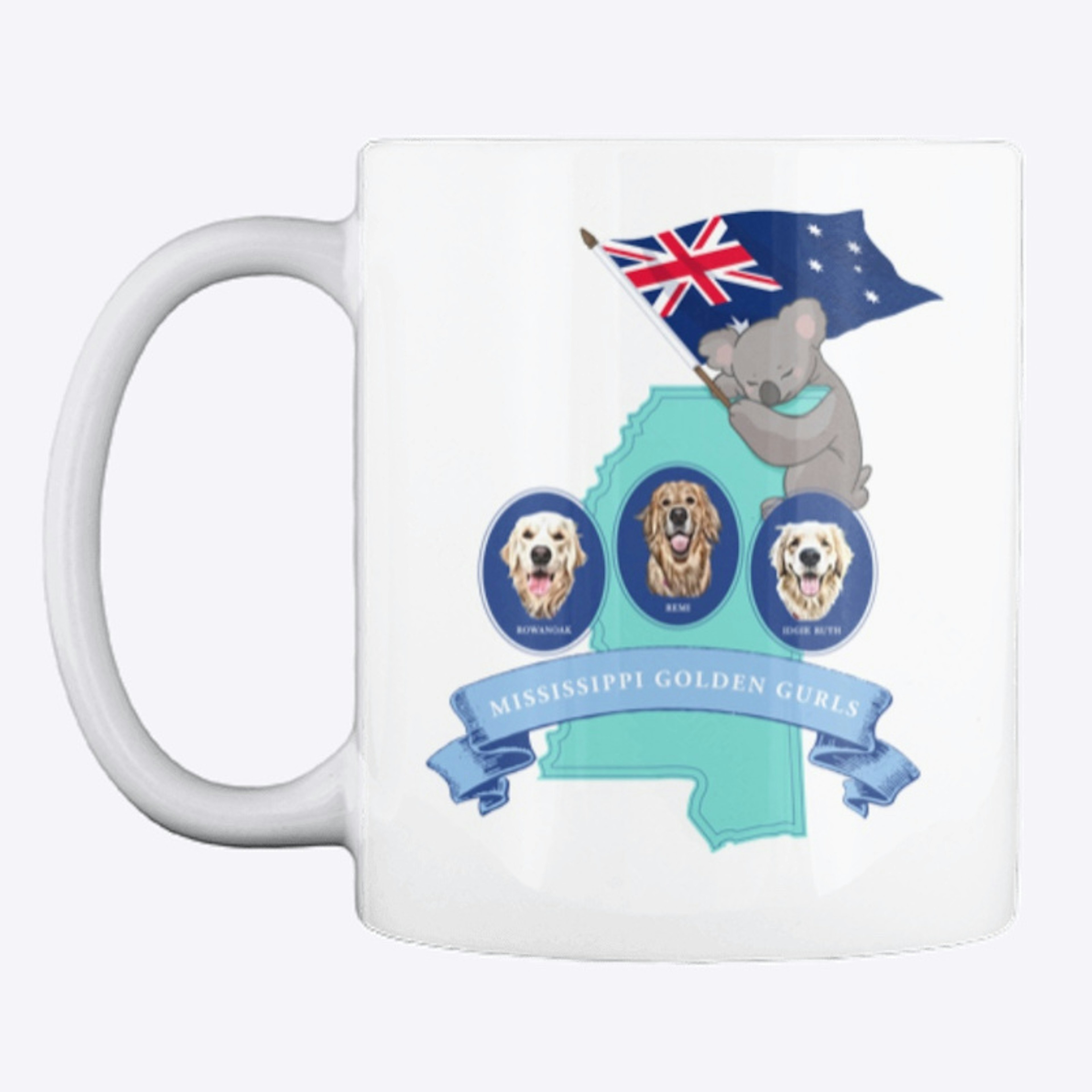Love "Fur" Australia Mug